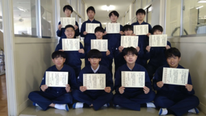 電子機械科 機械保全技能士12名合格